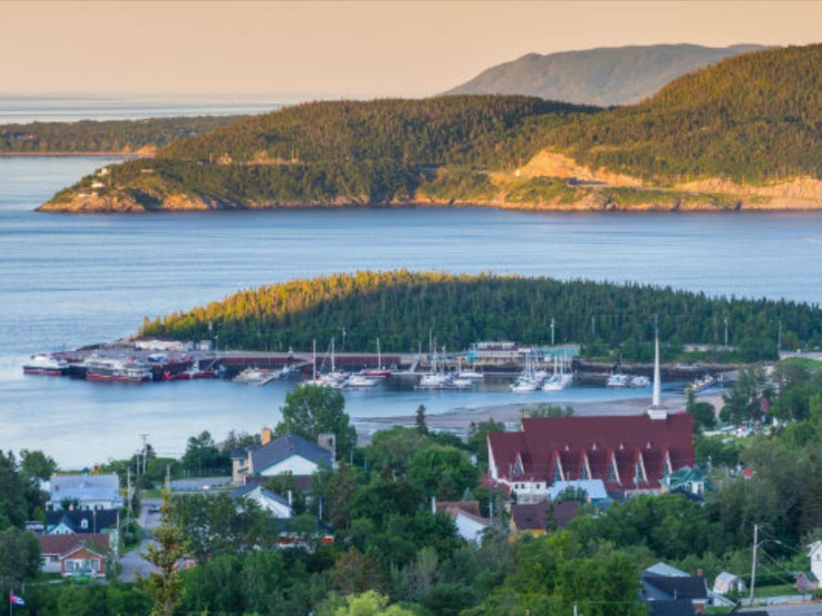 Motel Chantmartin Tadoussac Exterior foto